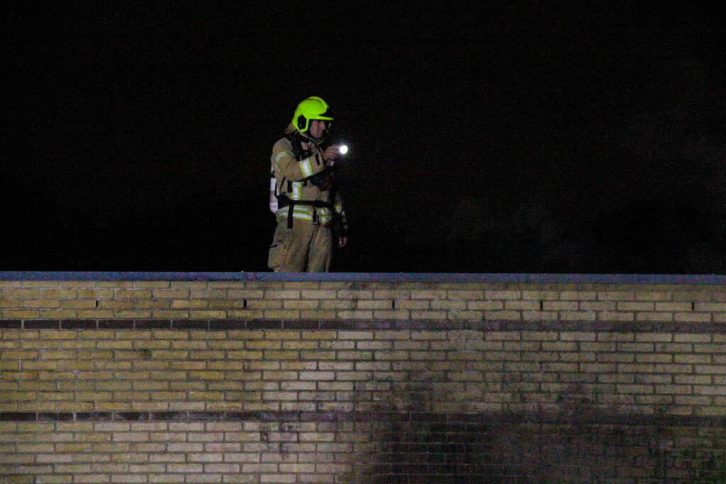 Meubilair in brand bij voetbalvereniging VV Zwaluwen