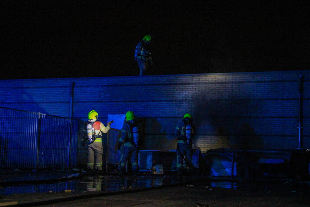 Meubilair in brand bij voetbalvereniging VV Zwaluwen