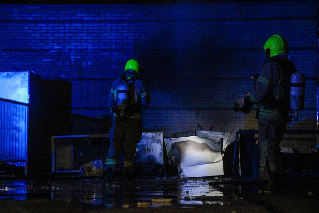 Meubilair in brand bij voetbalvereniging VV Zwaluwen