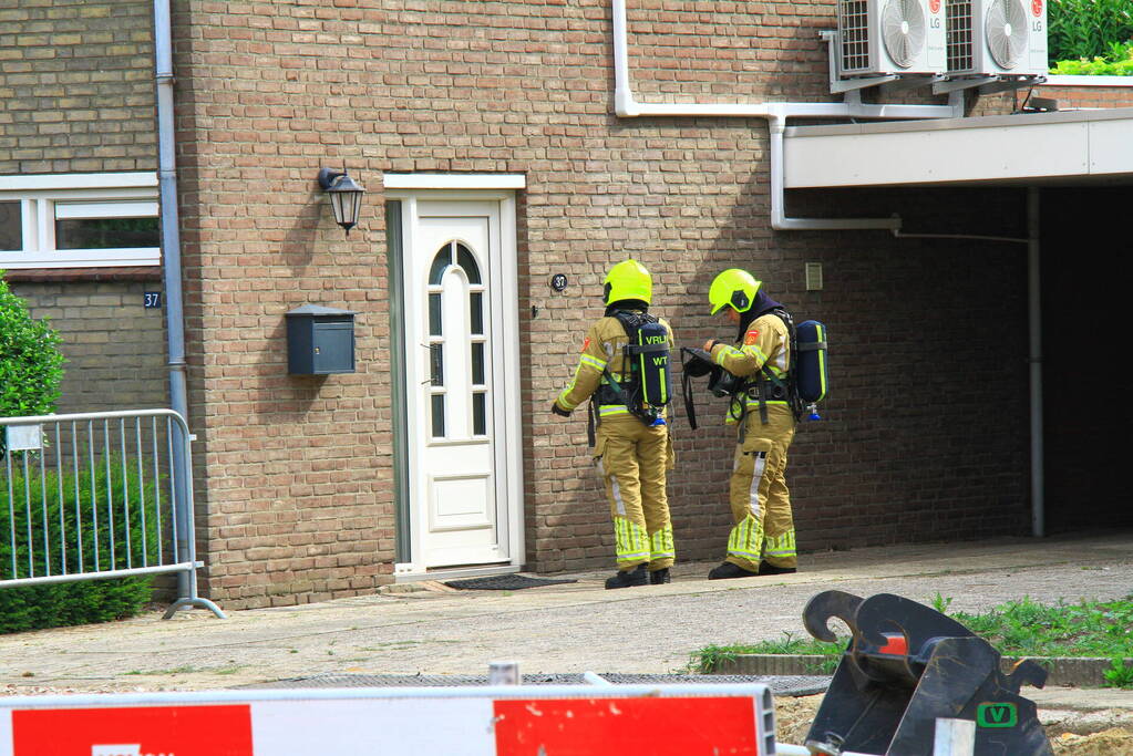 Woningen ontruimd door gaslekkage