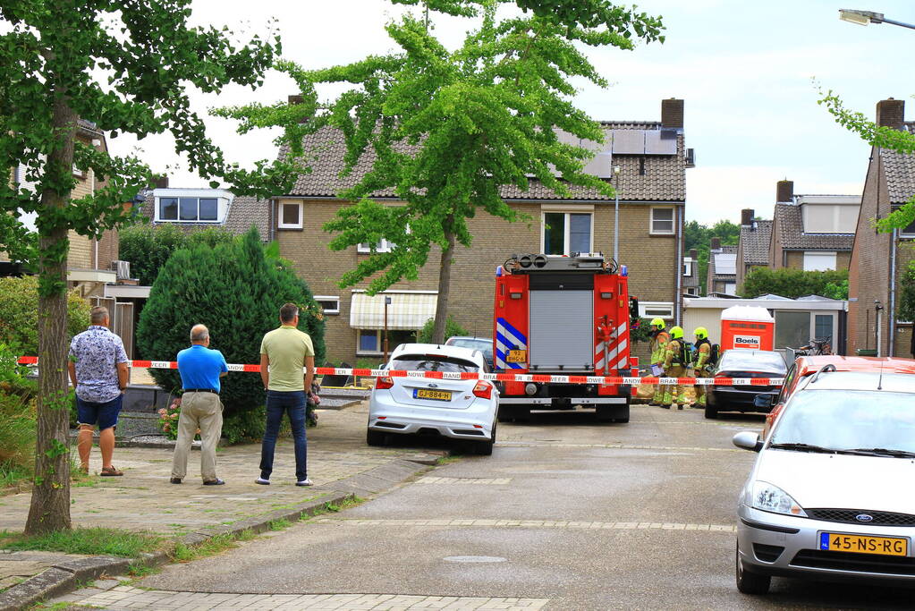 Woningen ontruimd door gaslekkage