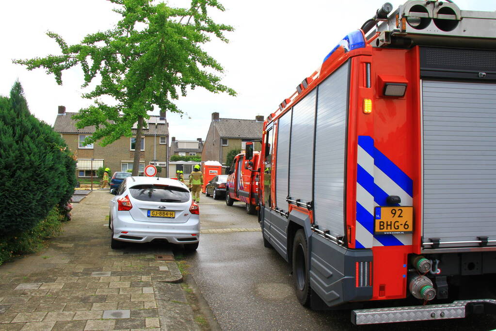 Woningen ontruimd door gaslekkage