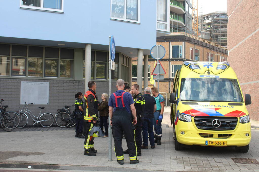 Woning vol rook door vergeten pan