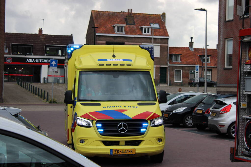 Woning vol rook door vergeten pan