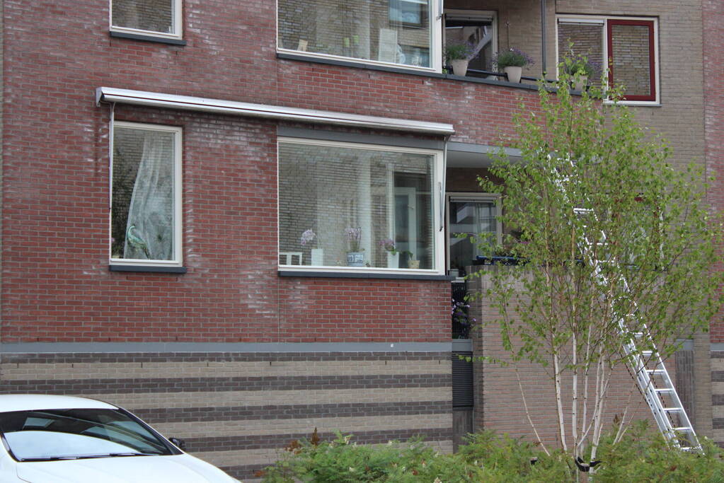 Woning vol rook door vergeten pan