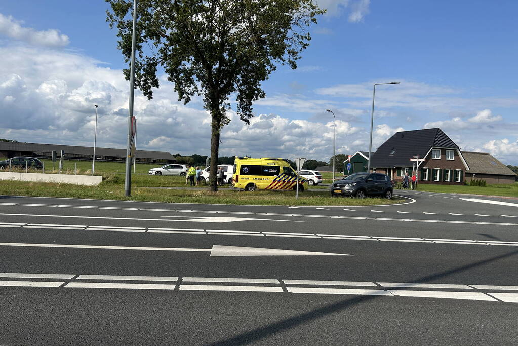 Ongeval tussen fietsers