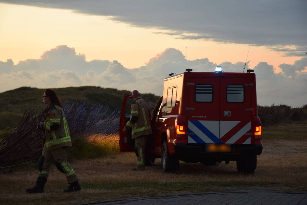 Grote zoekactie na melding voertuig te water bij Oosterscheldekering