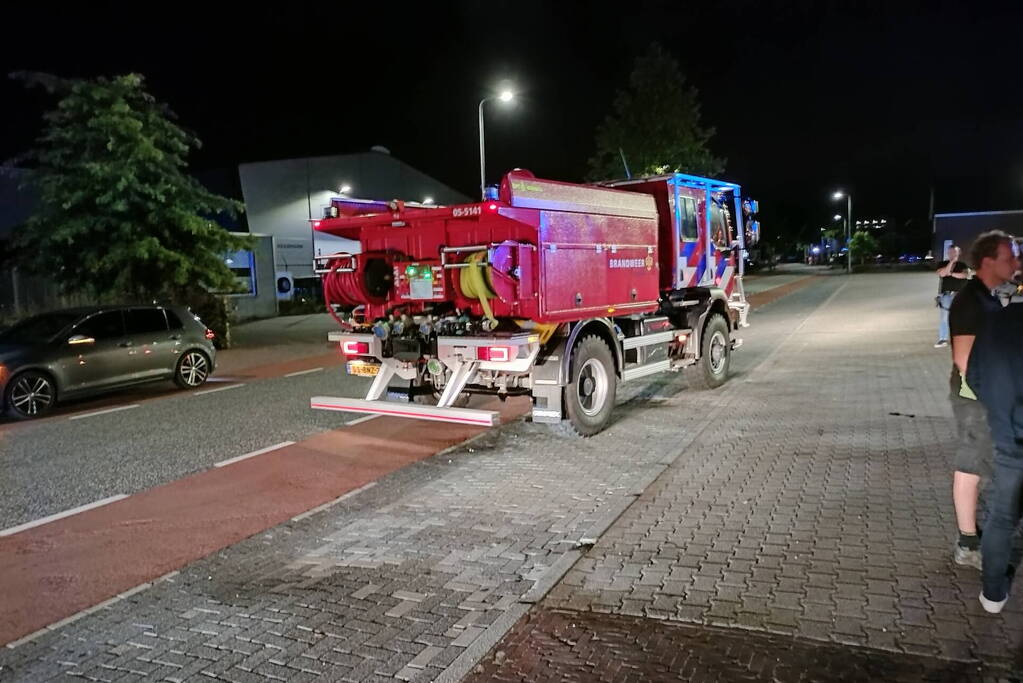 Forse buitenbrand snel geblust