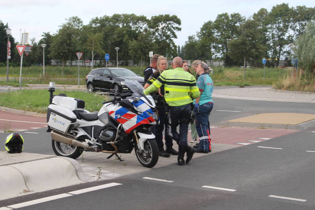 Fietser gewond na harde val