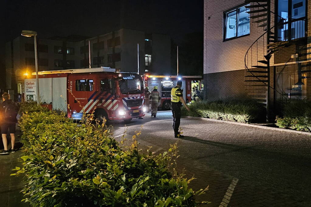 Asielzoekerscentrum ontruimd vanwege brand