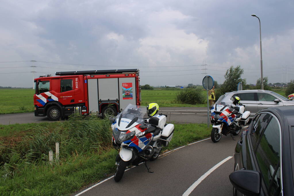 Persoon overleden na ongeval op carpoolplaats