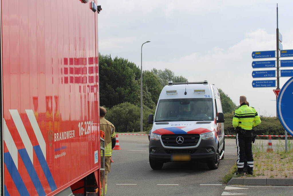 Persoon overleden na ongeval op carpoolplaats