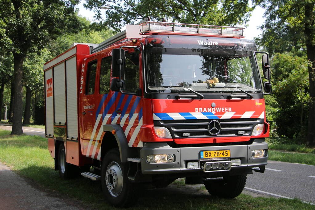 Gaslekkage ontdekt in woning