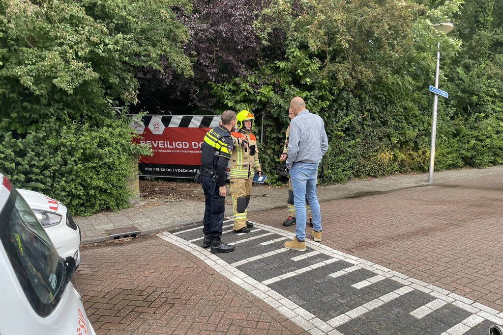 Brand bij oud leegstaand schoolgebouw