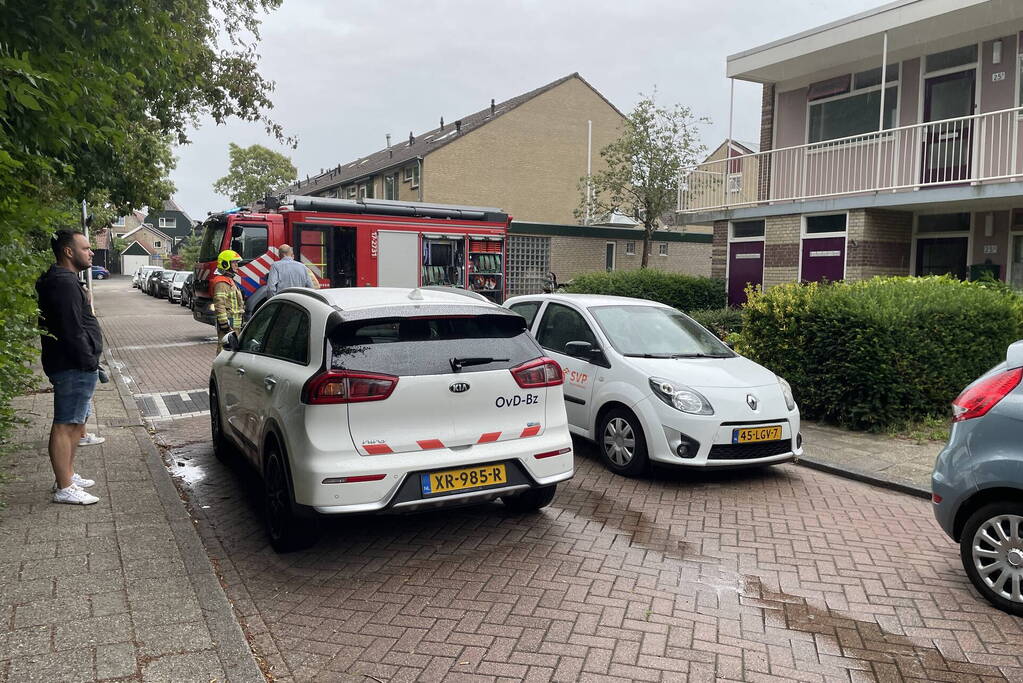 Brand bij oud leegstaand schoolgebouw