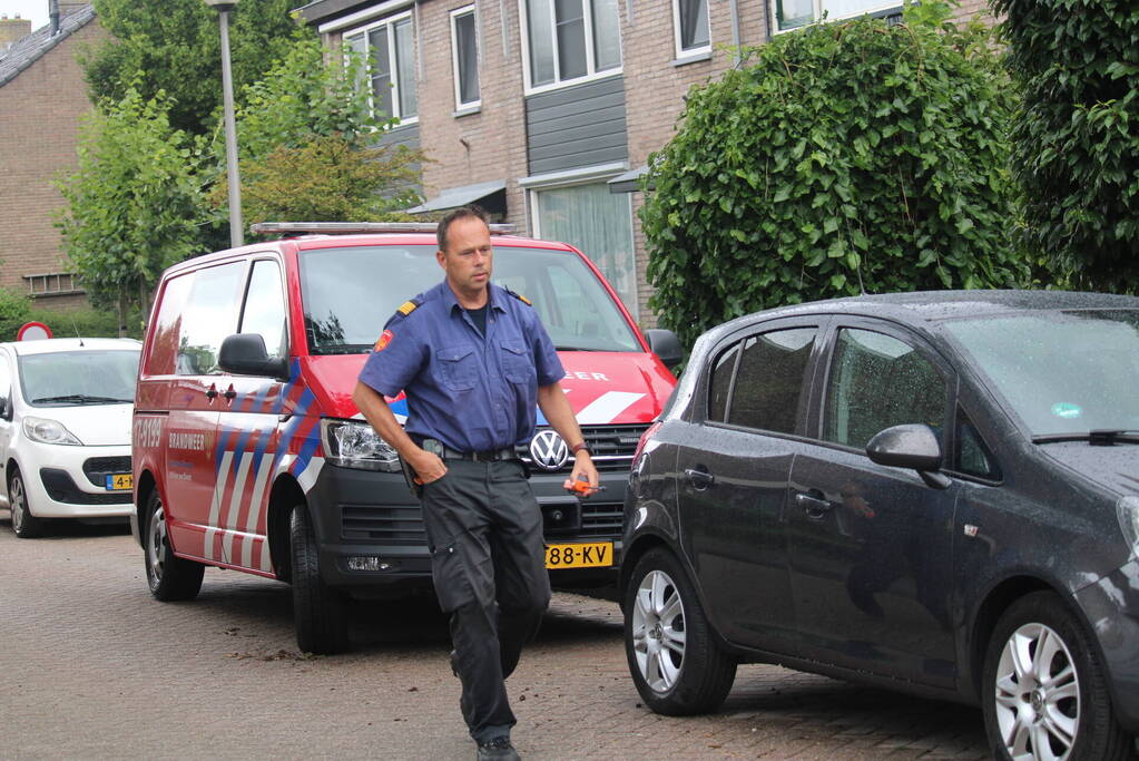 Onderzoek naar gaslucht in woning