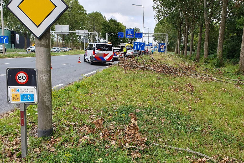 Twee aanrijdingen tegelijkertijd