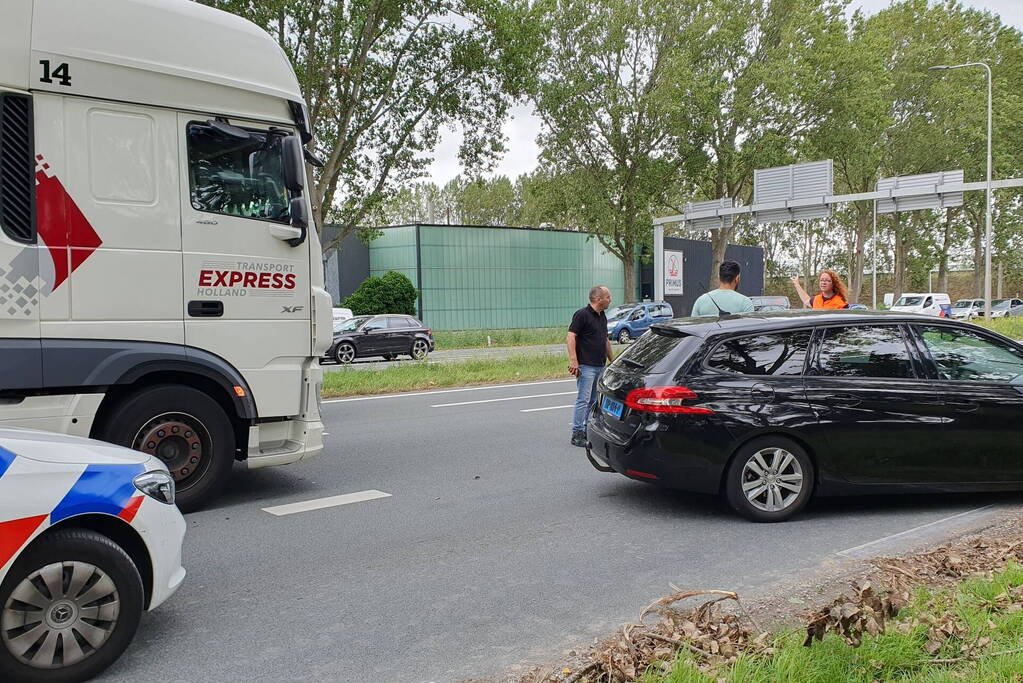 Twee aanrijdingen tegelijkertijd