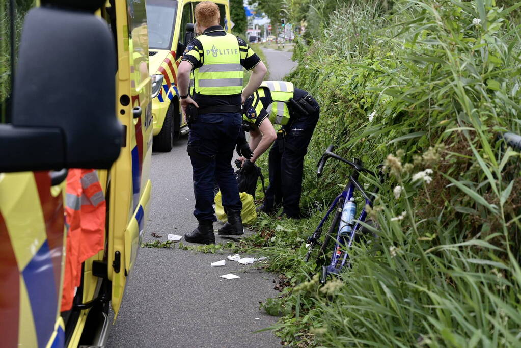 Twee gewonden bij ongeluk op fietspad