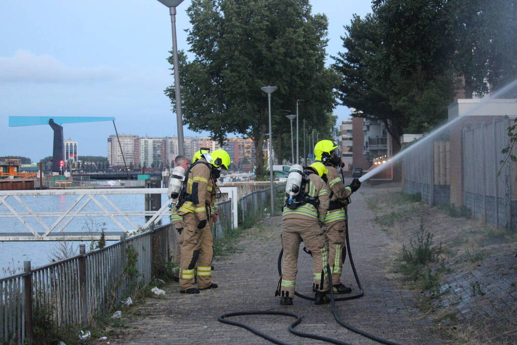 Schuur volledig uitgebrand