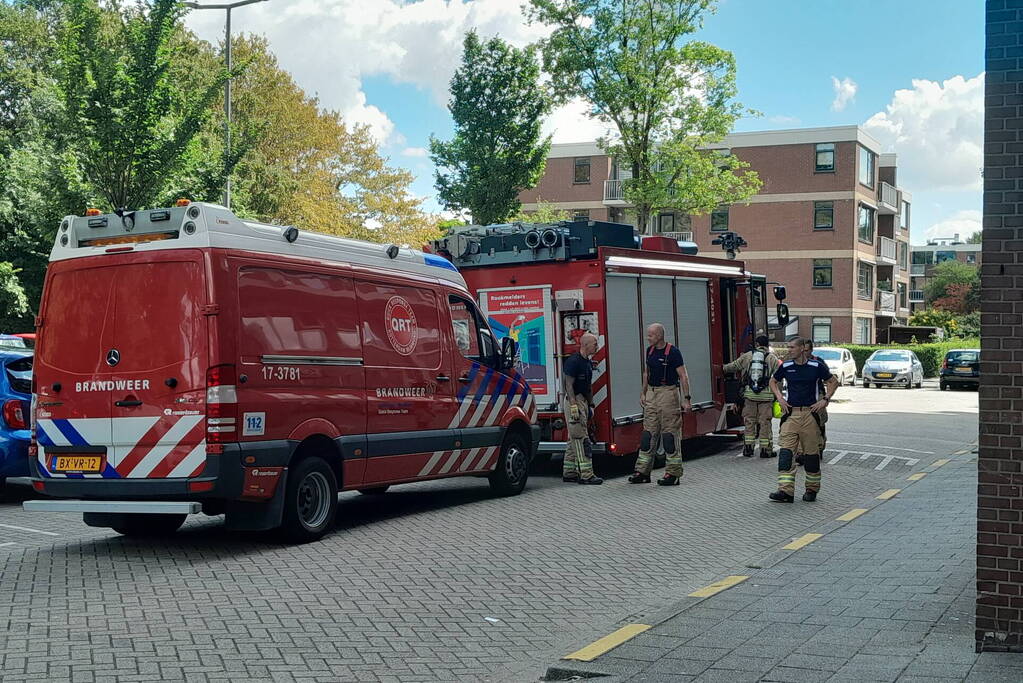 Verbrande poffertjes in magnetron zorgt voor rook