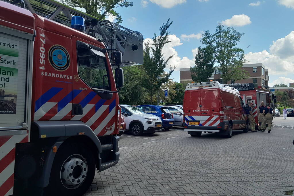 Verbrande poffertjes in magnetron zorgt voor rook