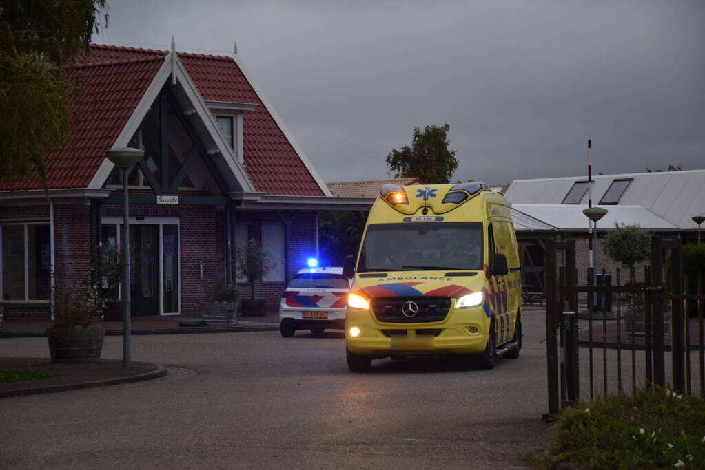 Traumateam ingezet voor incident op camping