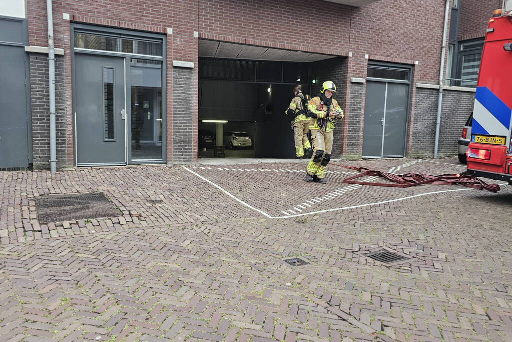 Gewonde na ongeval in parkeergarage