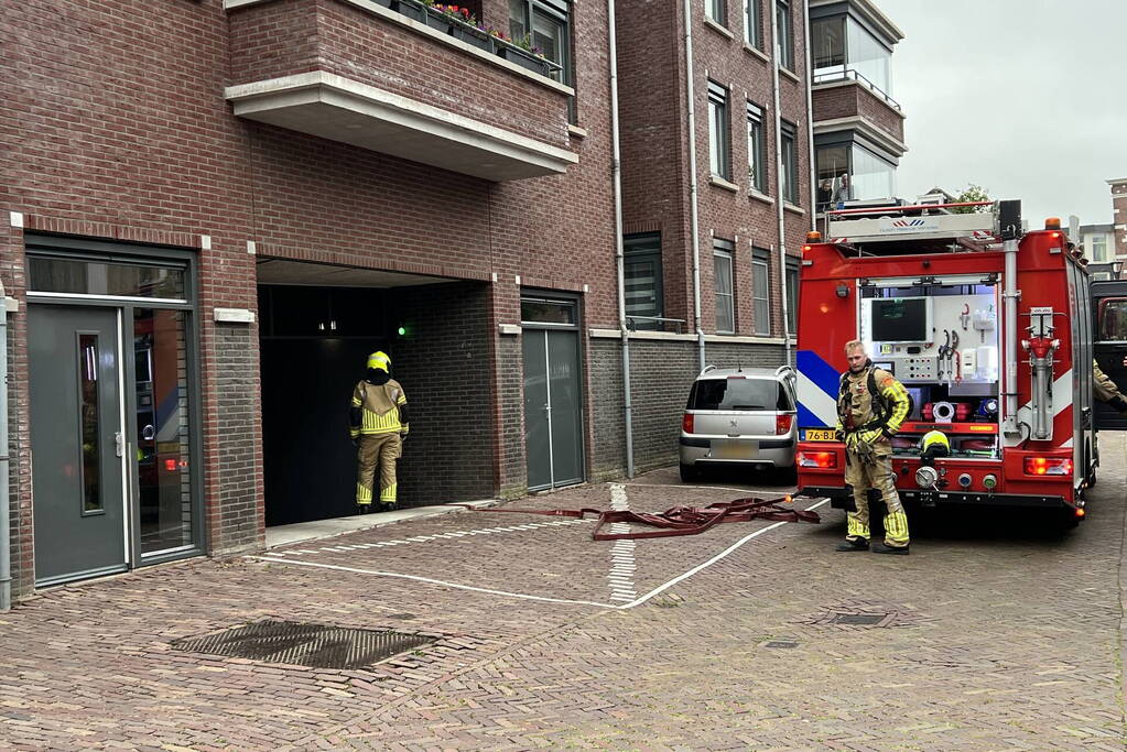 Gewonde na ongeval in parkeergarage