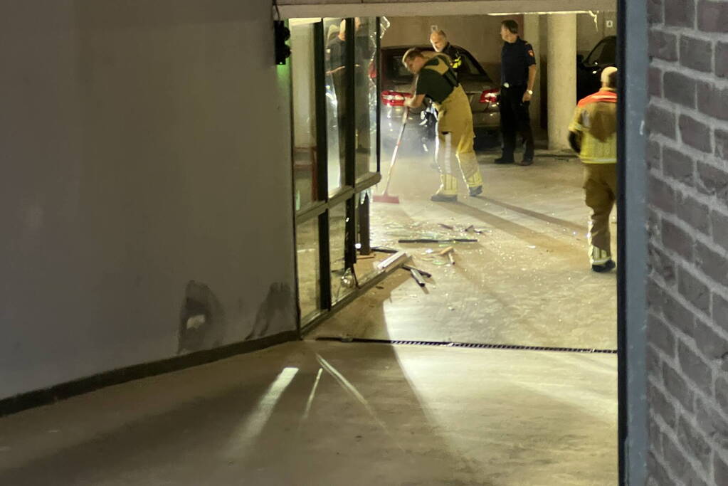 Gewonde na ongeval in parkeergarage