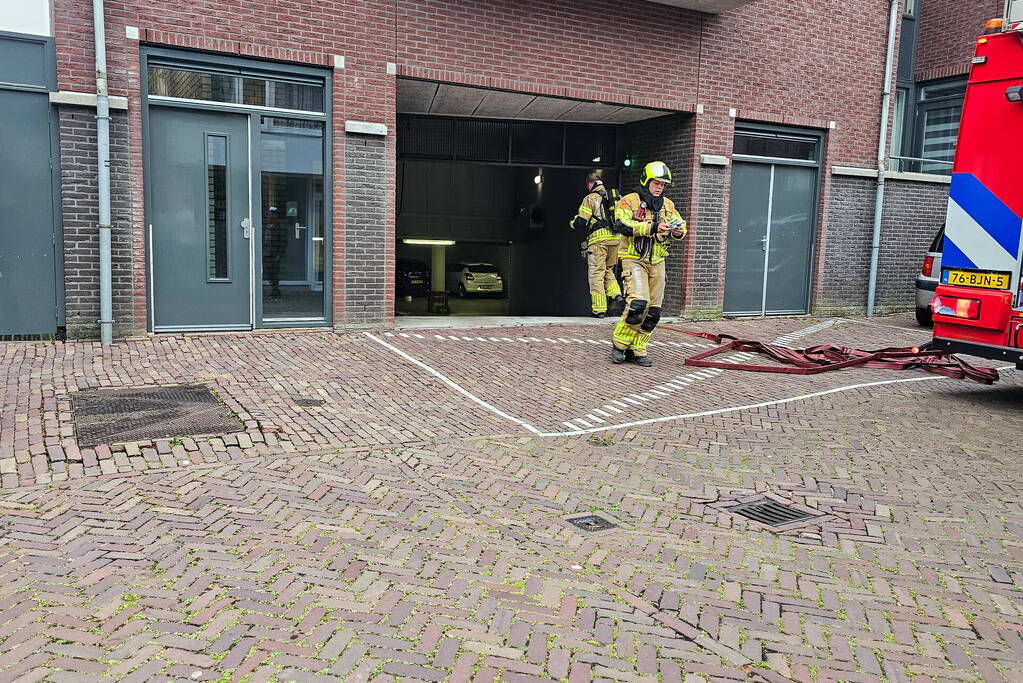 Gewonde na ongeval in parkeergarage