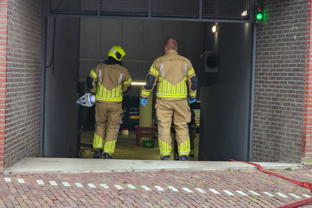 Gewonde na ongeval in parkeergarage