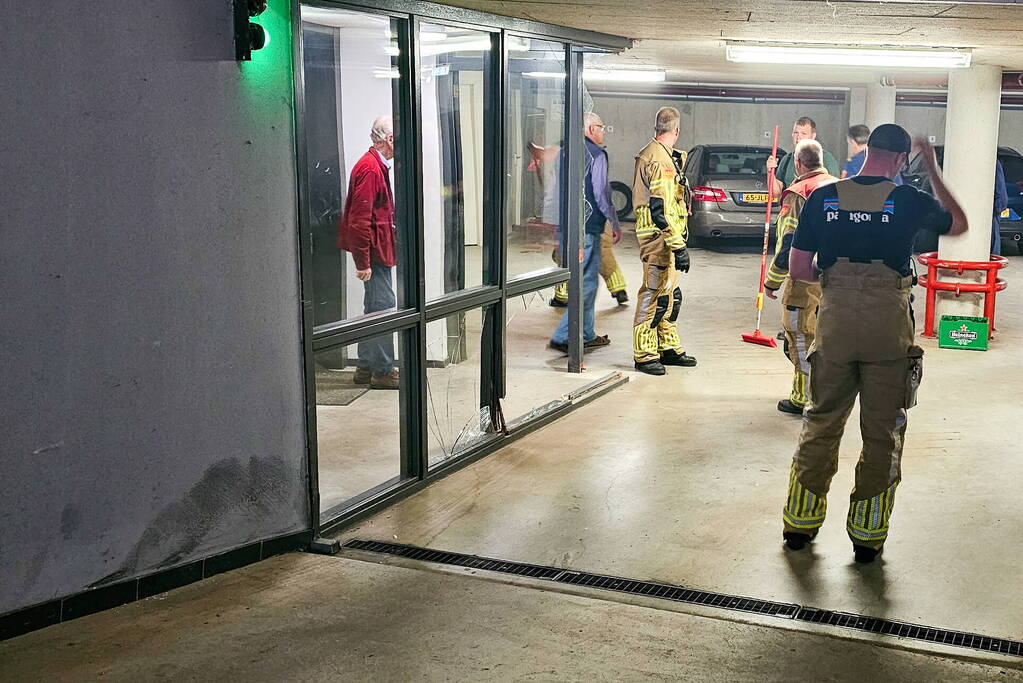 Gewonde na ongeval in parkeergarage