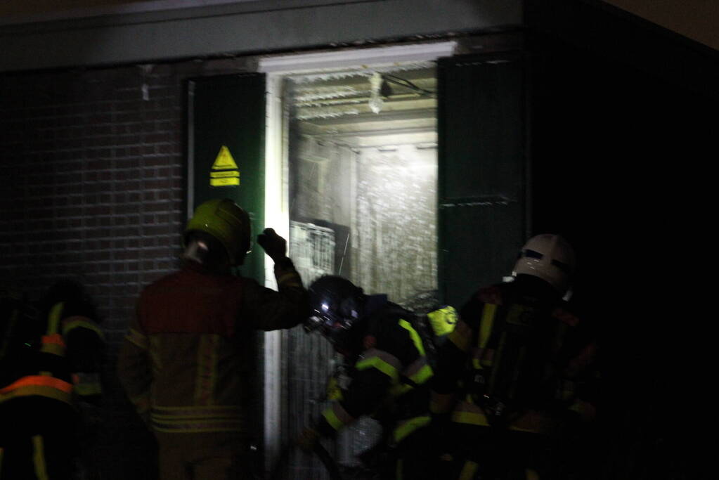 Brand in transformatorhuis zorgt voor stroomuitval