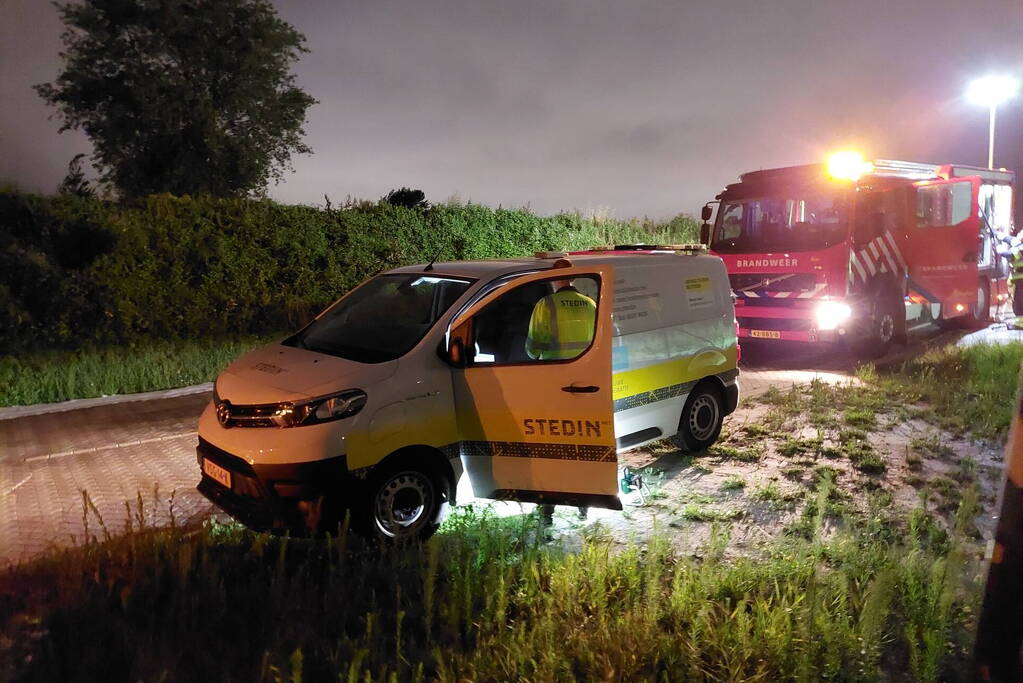 Brand in transformatorhuis zorgt voor stroomuitval