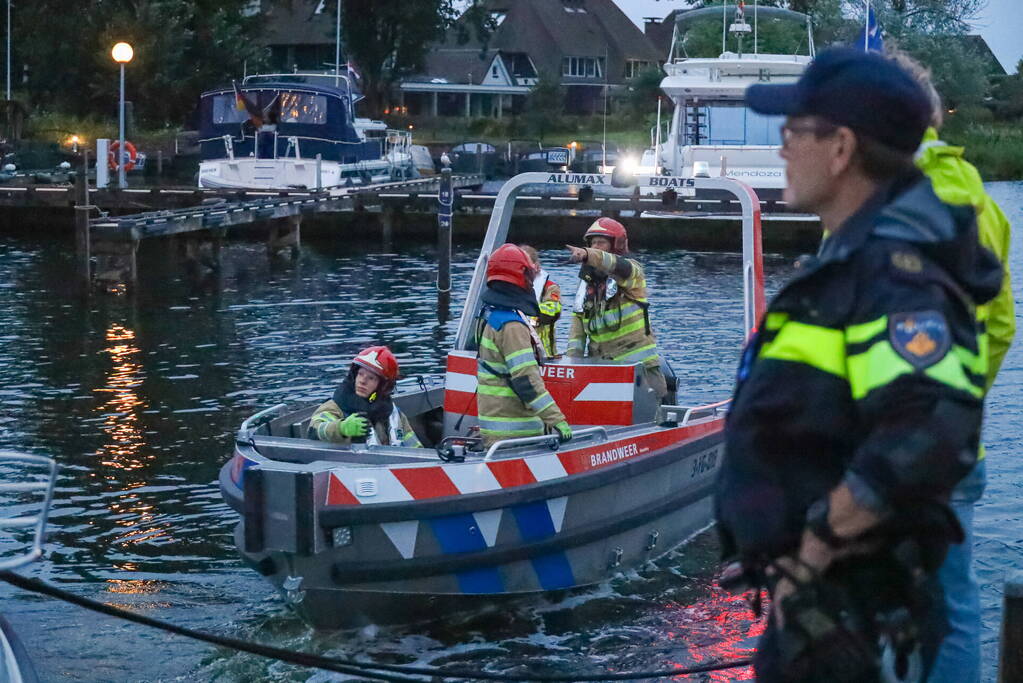 Brand op pleziervaartuig