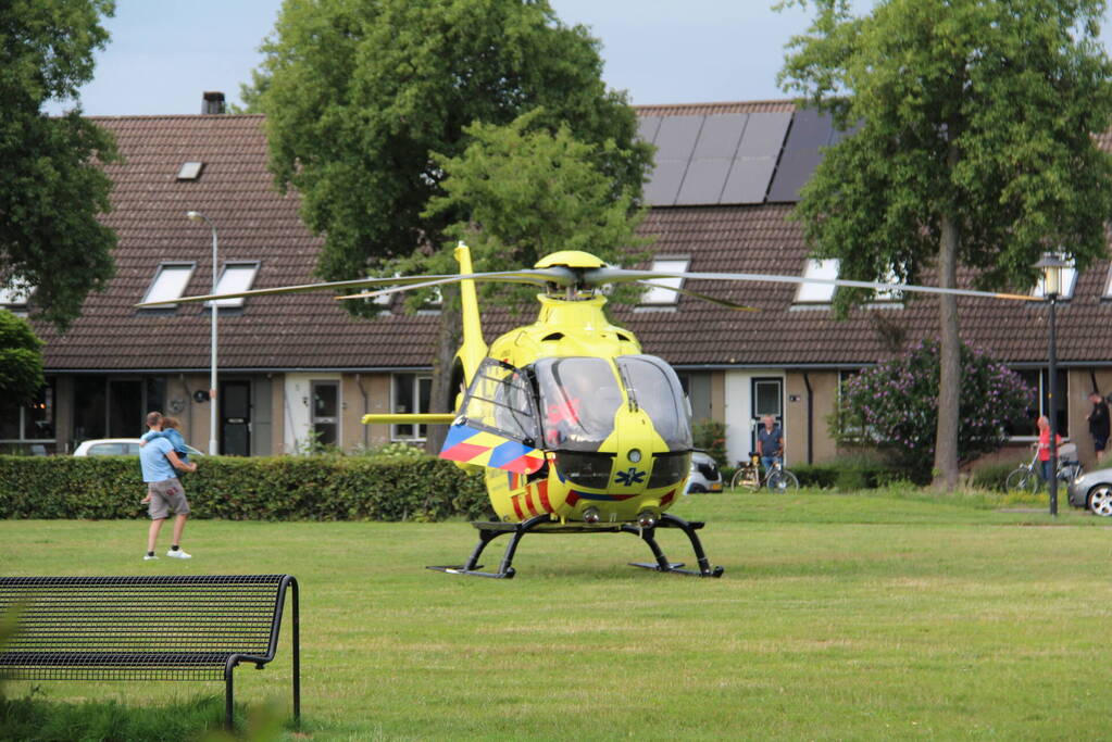 Traumahelikopter ingezet voor medische noodsituatie