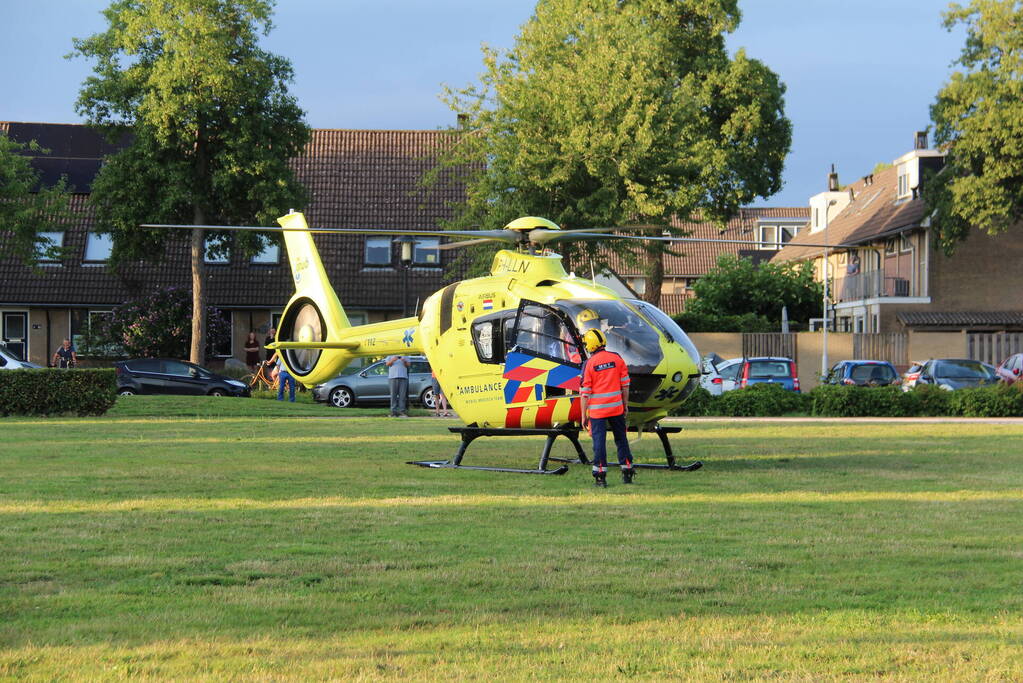 Traumahelikopter ingezet voor medische noodsituatie