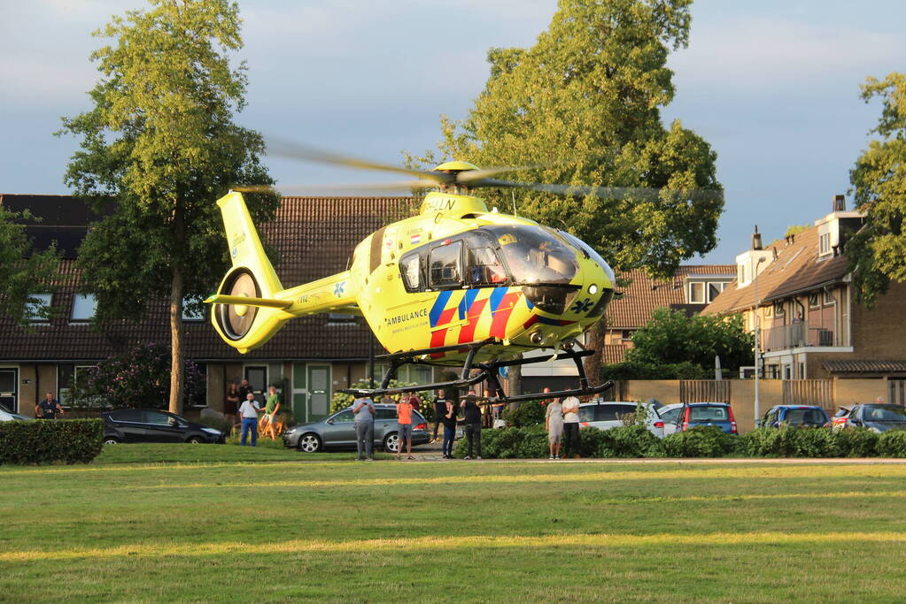 Traumahelikopter ingezet voor medische noodsituatie