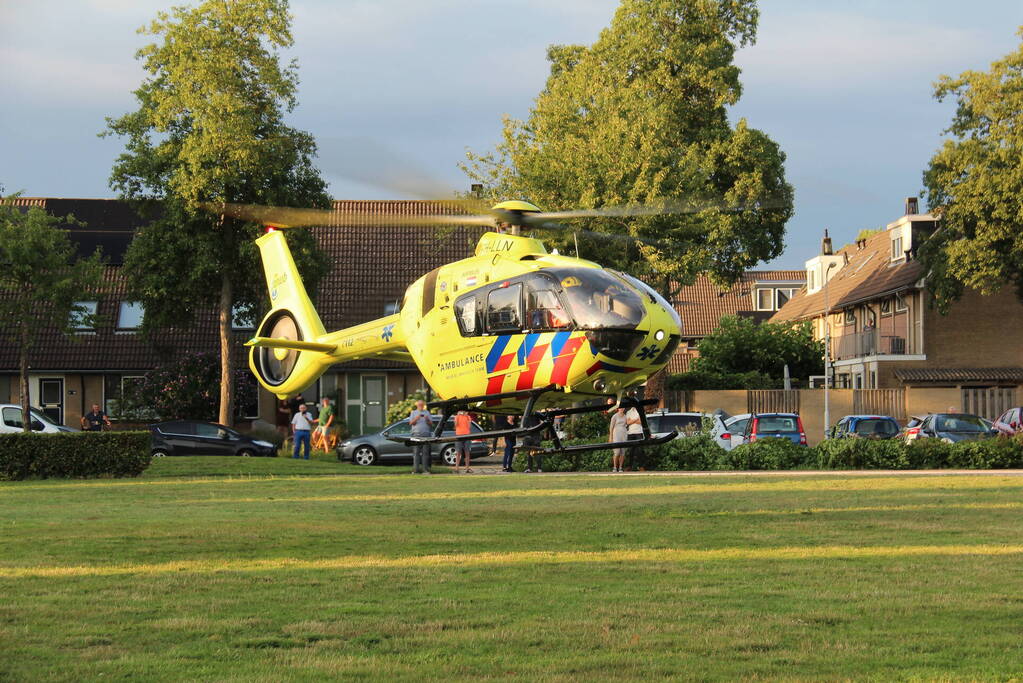 Traumahelikopter ingezet voor medische noodsituatie