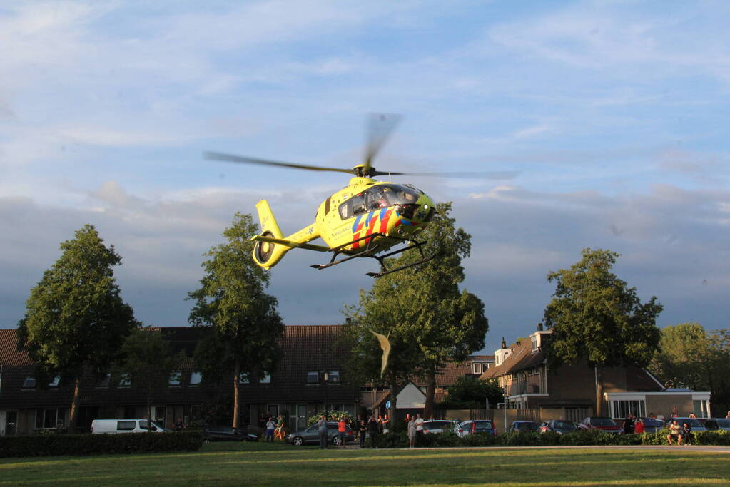 Traumahelikopter ingezet voor medische noodsituatie