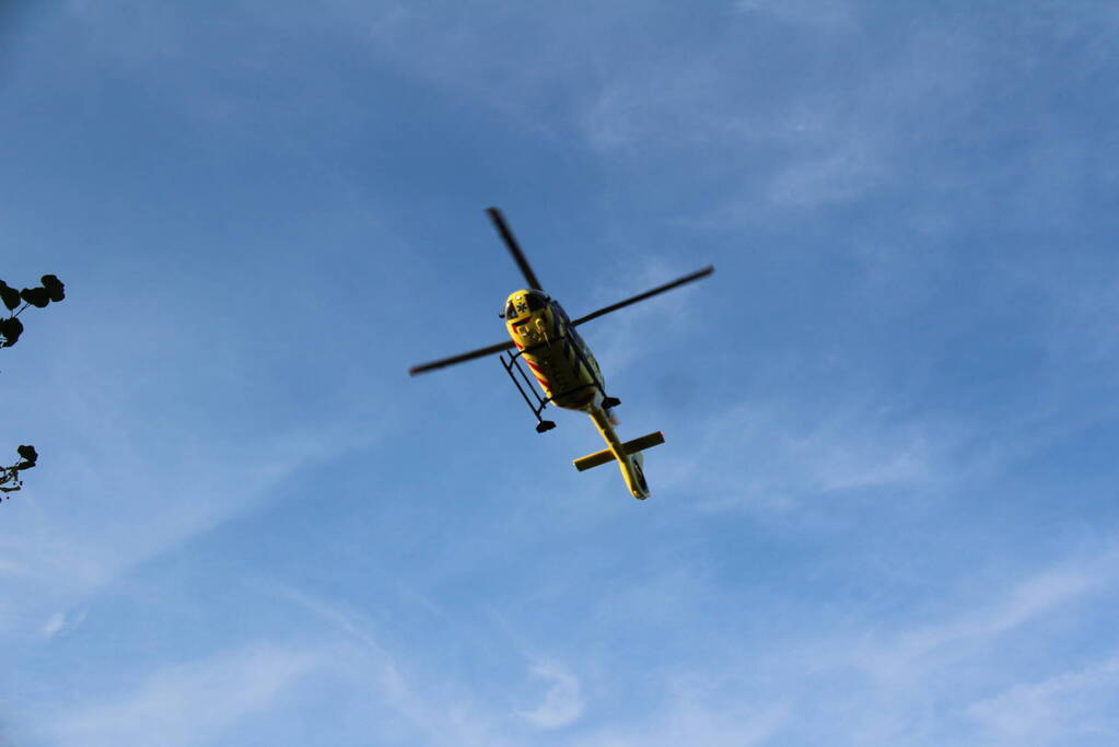 Traumahelikopter ingezet voor medische noodsituatie