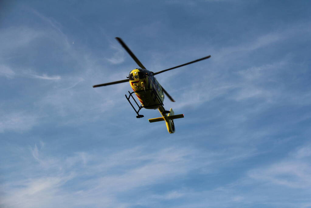 Traumahelikopter ingezet voor medische noodsituatie