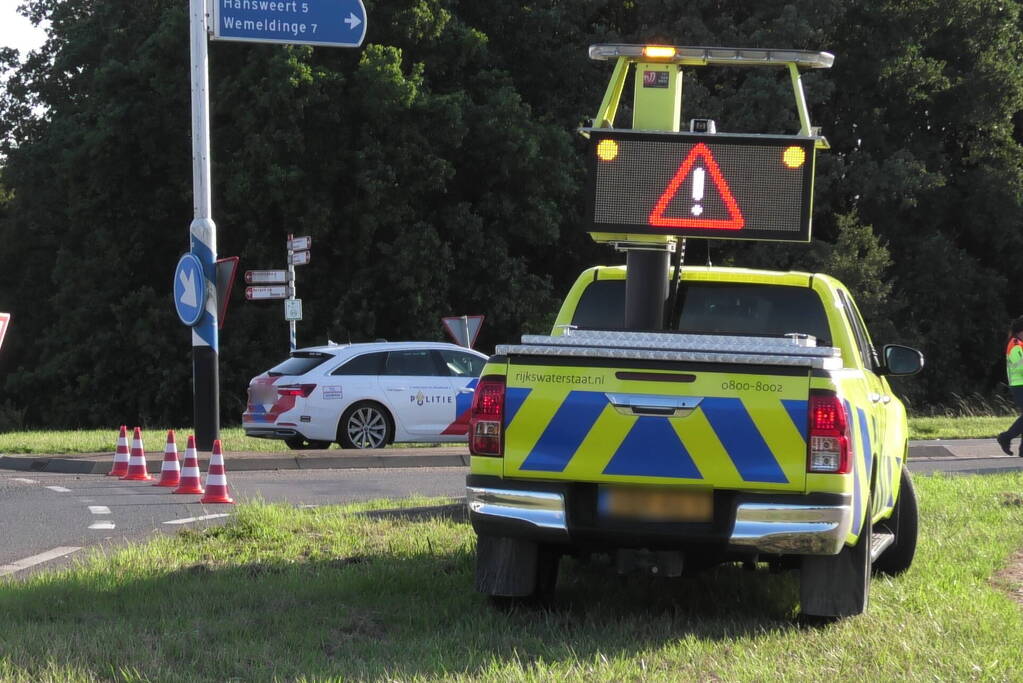 Scooterrijder gewond bij ongeval