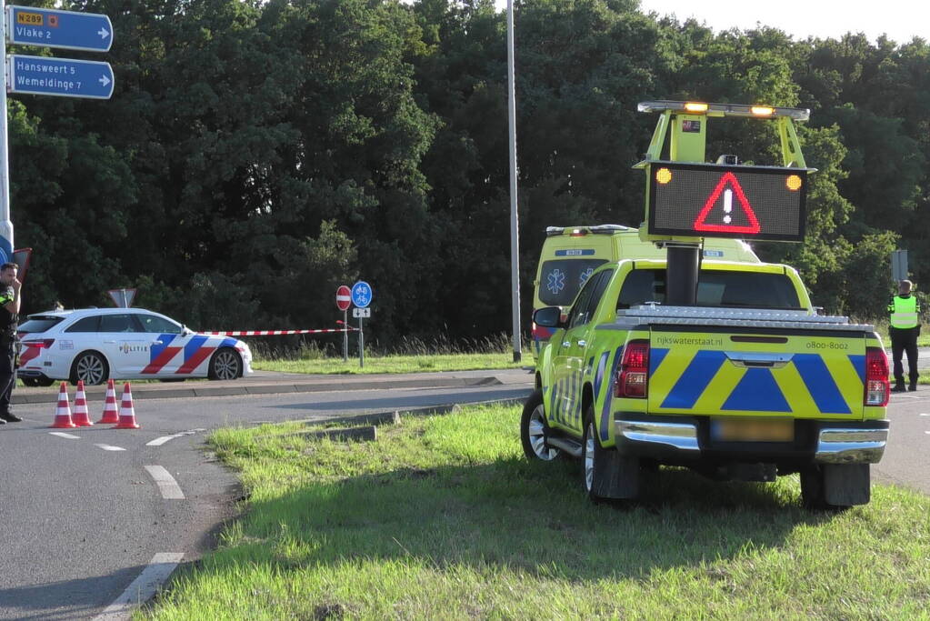 Scooterrijder gewond bij ongeval