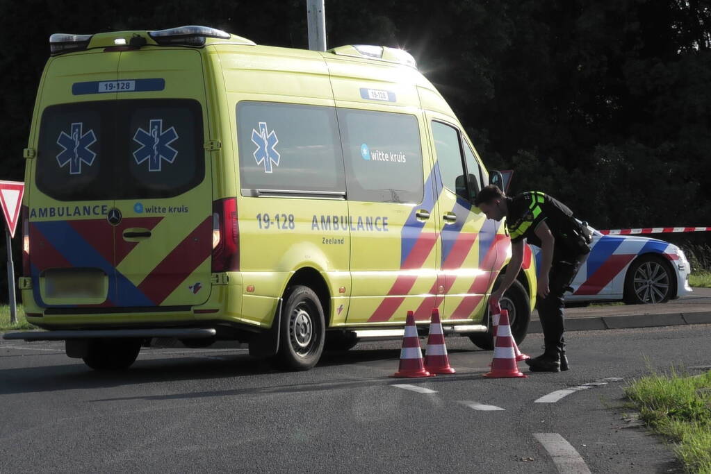 Scooterrijder gewond bij ongeval