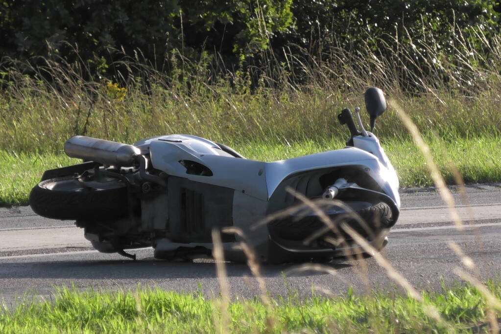 Scooterrijder gewond bij ongeval