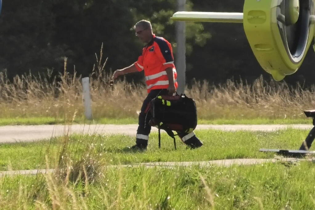 Scooterrijder gewond bij ongeval