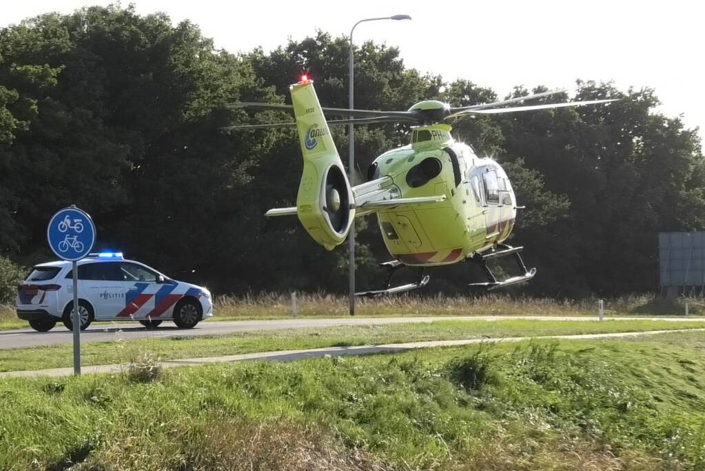 Scooterrijder gewond bij ongeval