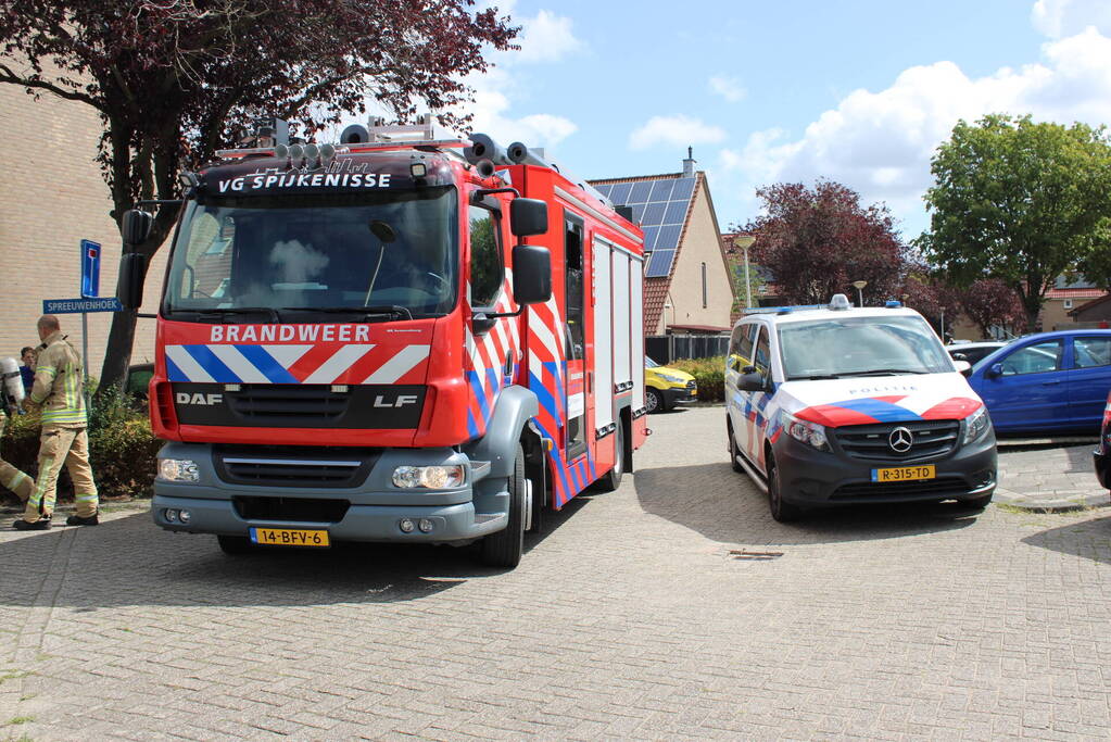 Woning flink beschadigd na brand, brandstichter aangehouden